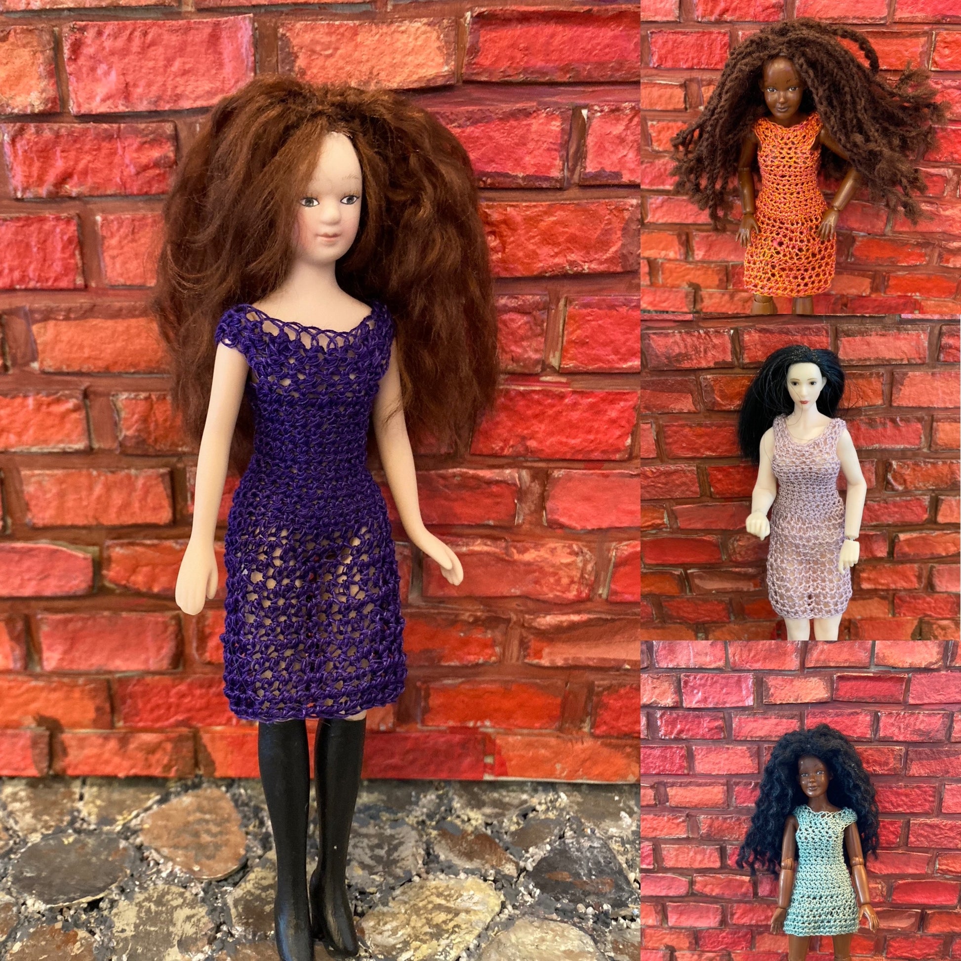 Phicen doll clothes , Heidi Ott complete dress 1: 12